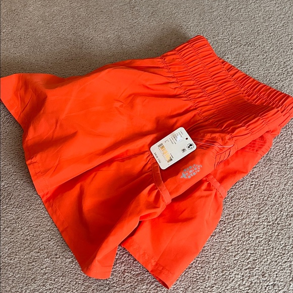 Free People Get Your Flirt on Short L Scarlet Red - Picture 6 of 8